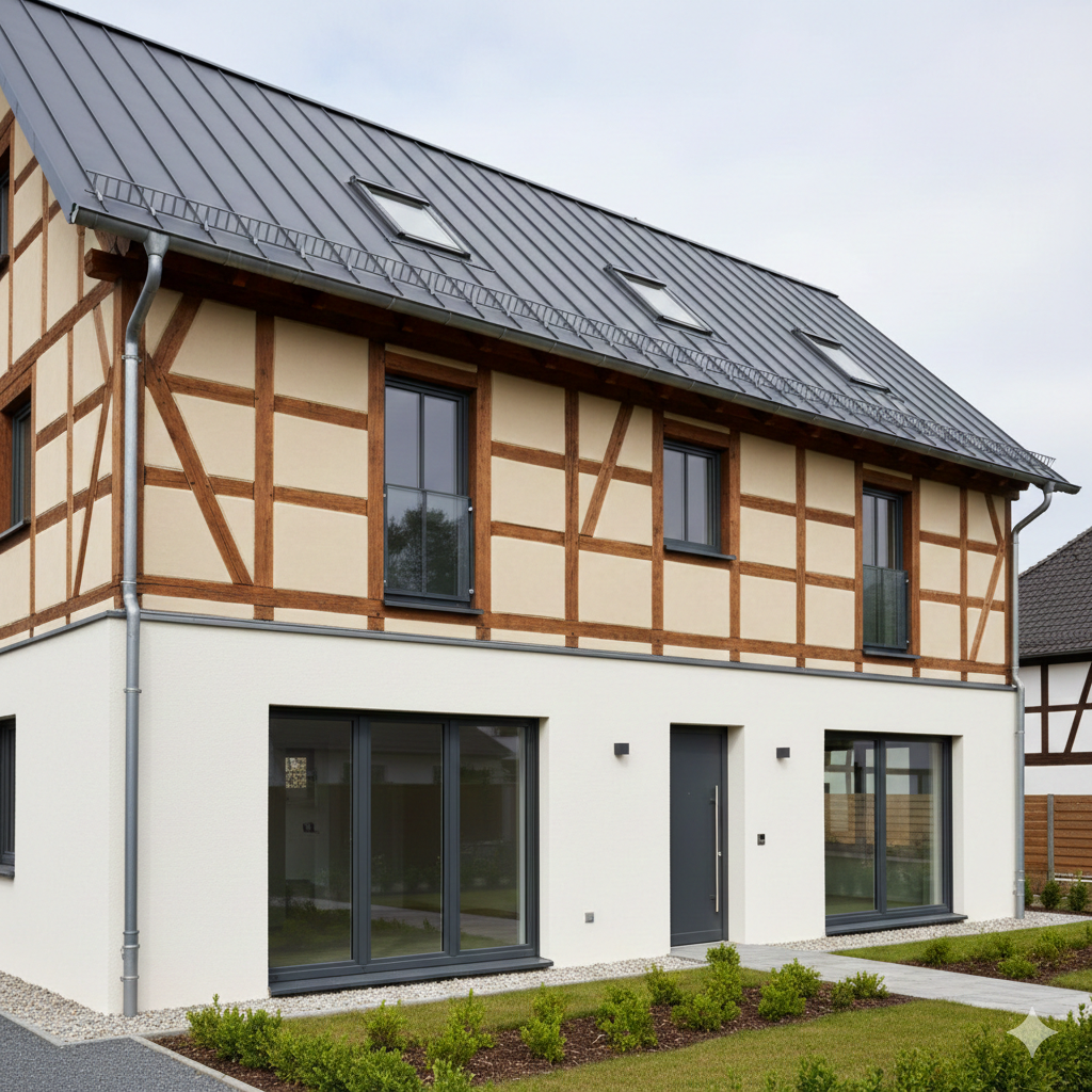 Complete residential building transformation, with a clean, modernized exterior, high-end finishes and new windows